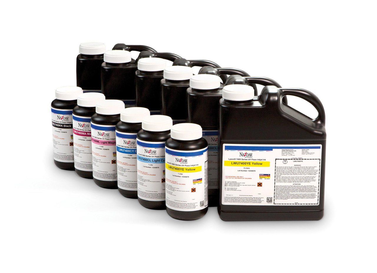 tintas digitales ultravioleta (UV)